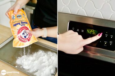 All it takes to make DIY washing soda is baking soda and your oven.