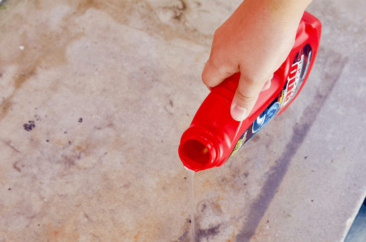 How To Clean Concrete Stains