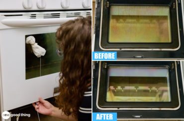 how to clean your oven glass