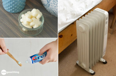 Dangerous household items include wax melts, portable heaters, and toothbrushes.