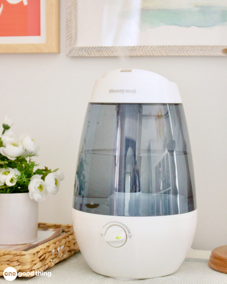 A humidifier can help get rid of static in your clothes.