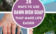 28 uses of dawn dish soap