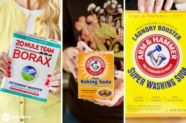 Borax, baking soda, and washing soda are all white powders that are helpful for cleaning - the main difference between them is their pH, and it has a lot to do with how they clean.