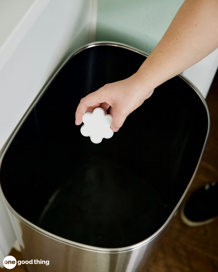 A homemade deodorizing tablet will help keep your house smelling fresh.