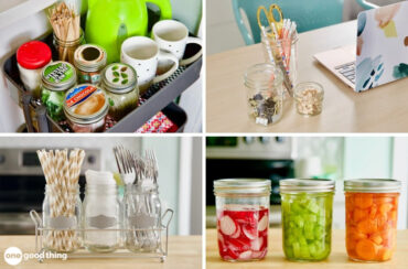 mason jar organizing