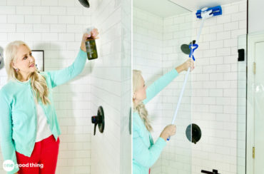 shower cleaning hack