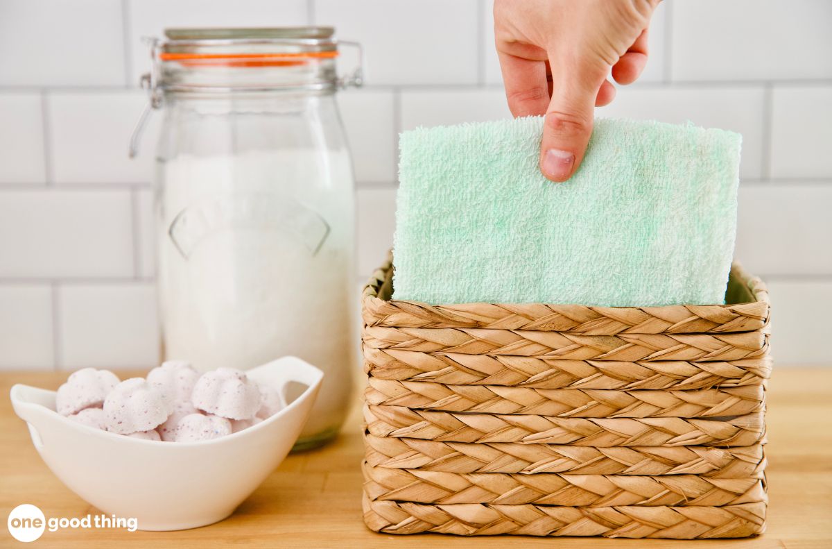 You can also save money by making homemade dryer sheets.