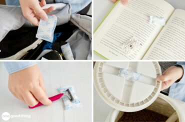 There are a lot of great uses for silica gel packets, so don't throw them away!