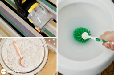 Uses for borax include cleaning carpets, cleaning toilets, and making homemade laundry detergent.