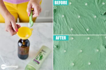 DIY wrinkle release spray is easy to make and use -- you can get wrinkle-free clothes without ironing!