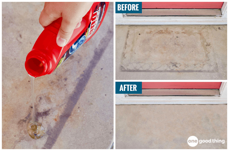 How To Clean Concrete Stains