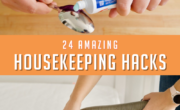 Grandma's 24 amazing housekeeping hacks.