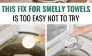 This fix for smelly towels is too easy not to try.