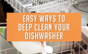 Discover how to easily deep clean your dishwasher using simple techniques.