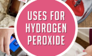 Uses for hydrogen peroxide include disinfecting wounds and whitening teeth.