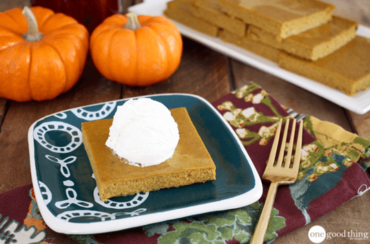 Crustless Pumpkin Pie