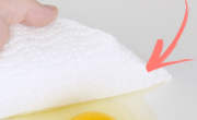 Here's why you should never ever use cleaning with vinegar to clean up an egg mess.